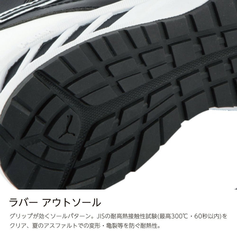 PUMA安全靴 63.352.0 JAPAN ATHLETIC ライダー 2.0 ブラック ミッド 日本限定シリーズ