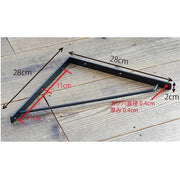 63318 ブラケットL アンティークゴールド