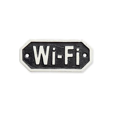 63572 サインプレート Wi-Fi ブラック