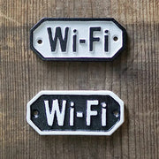 63572 サインプレート Wi-Fi ブラック
