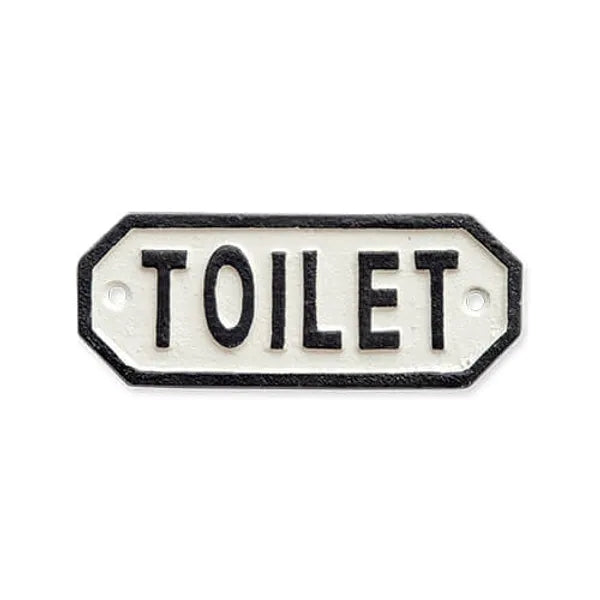 63577 サインプレート TOILET ホワイト