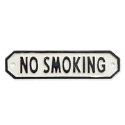63589 サインプレート NO SMOKING ホワイト