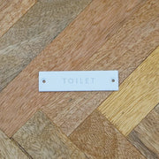 63952 サインプレート TOILET AG