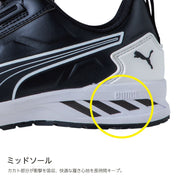 PUMA安全靴 64.247.0 JAPAN ATHLETIC ライダー2.0 ブラック ディスク ロー 日本限定シリーズ