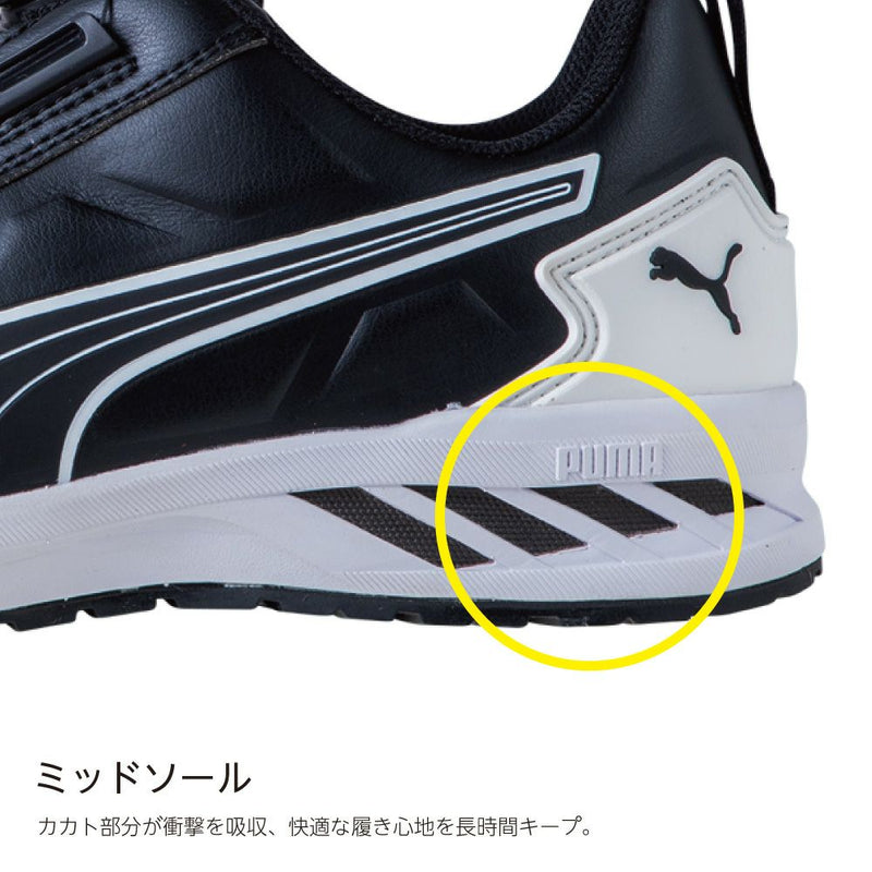 PUMA安全靴 64.247.0 JAPAN ATHLETIC ライダー2.0 ブラック ディスク ロー 日本限定シリーズ