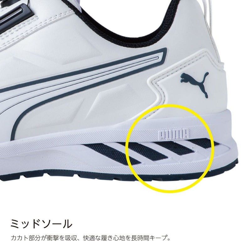 PUMA安全靴 64.248.0 JAPAN ATHLETIC ライダー2.0 ホワイト ディスク ロー 日本限定シリーズ　