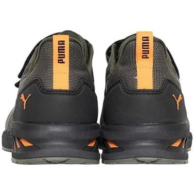 PUMAセーフティスニーカー マジックテープ 64.407.0 グライド・オリーブ・ロー・フック＆ループ 新商品