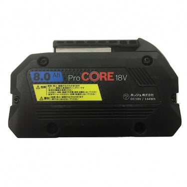 ボッシュ PROCORE18V8.0 リチウムイオンバッテリー 18V 8.0Ah BOSH 側面