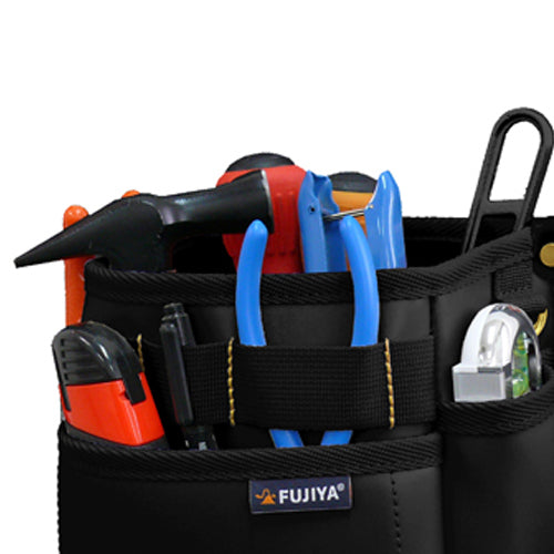 タフな素材【黒金】腰袋スモール２段