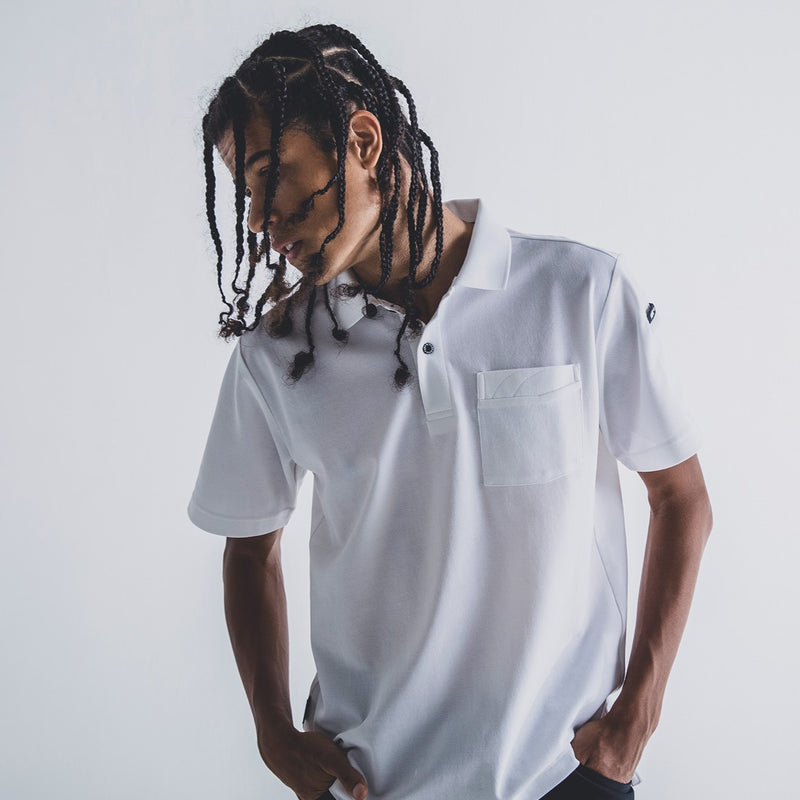 PUMA PW-4014N 半袖ポロシャツ ホワイト