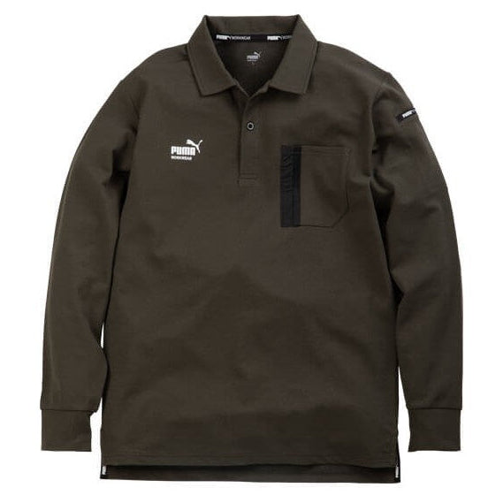 PUMA PW-3024A 長袖アクティブポロシャツ