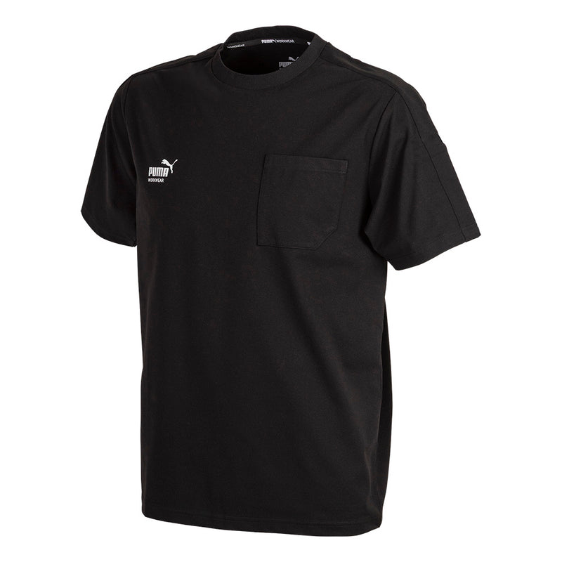 PUMA 半袖Tシャツ PW-3063N 綿ライク 吸汗速乾 肩ライン 2026SS新作