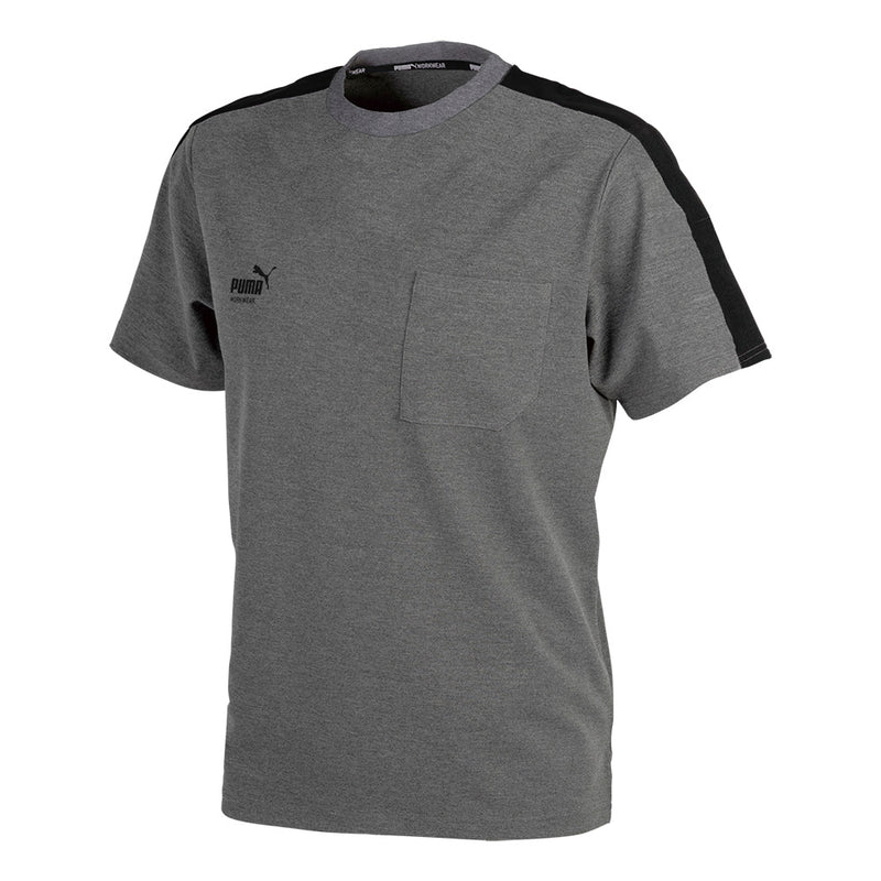 PUMA 半袖Tシャツ PW-3063N 綿ライク 吸汗速乾 肩ライン 2026SS新作