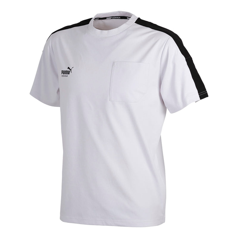 PUMA 半袖Tシャツ PW-3063N 綿ライク 吸汗速乾 肩ライン 2026SS新作