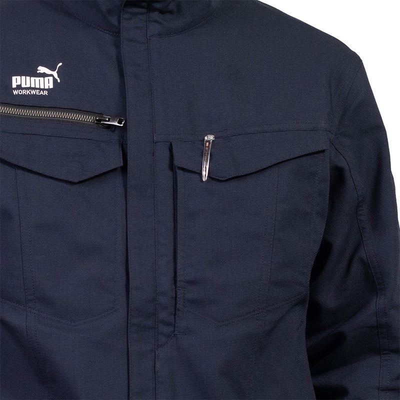 PUMA ワークジャケット PW-4021N 春夏 ドビーストレッチ作業服 通気性 快適性 2026SS新作