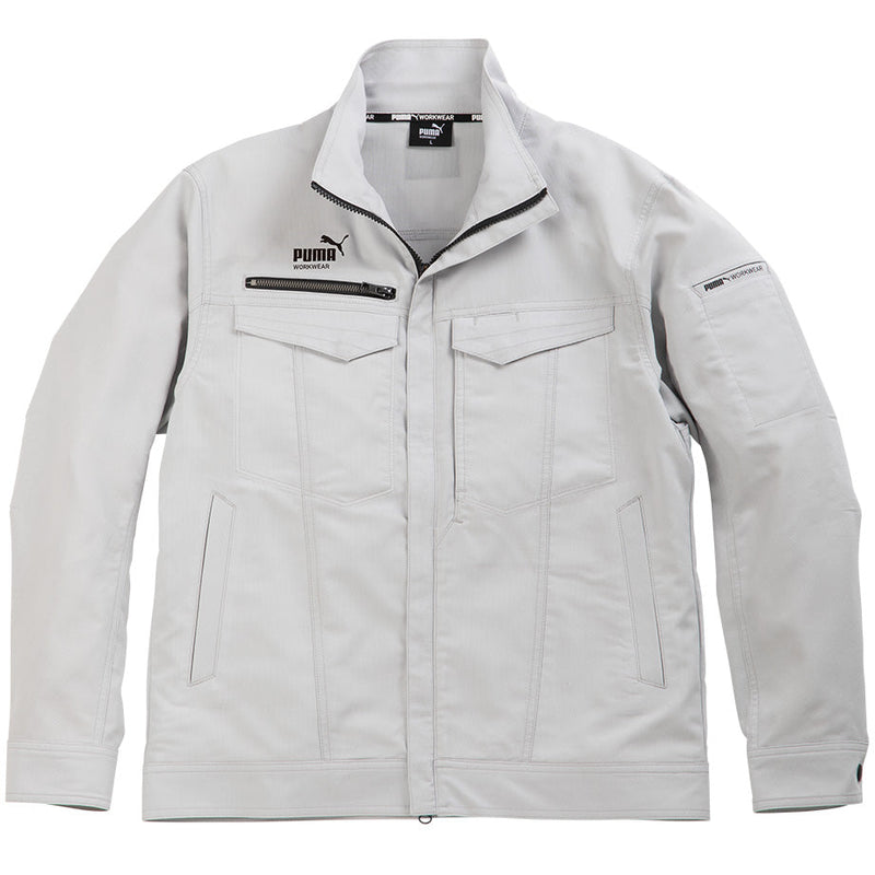 PUMA ワークジャケット PW-4021N 春夏 ドビーストレッチ作業服 通気性 快適性 2026SS新作