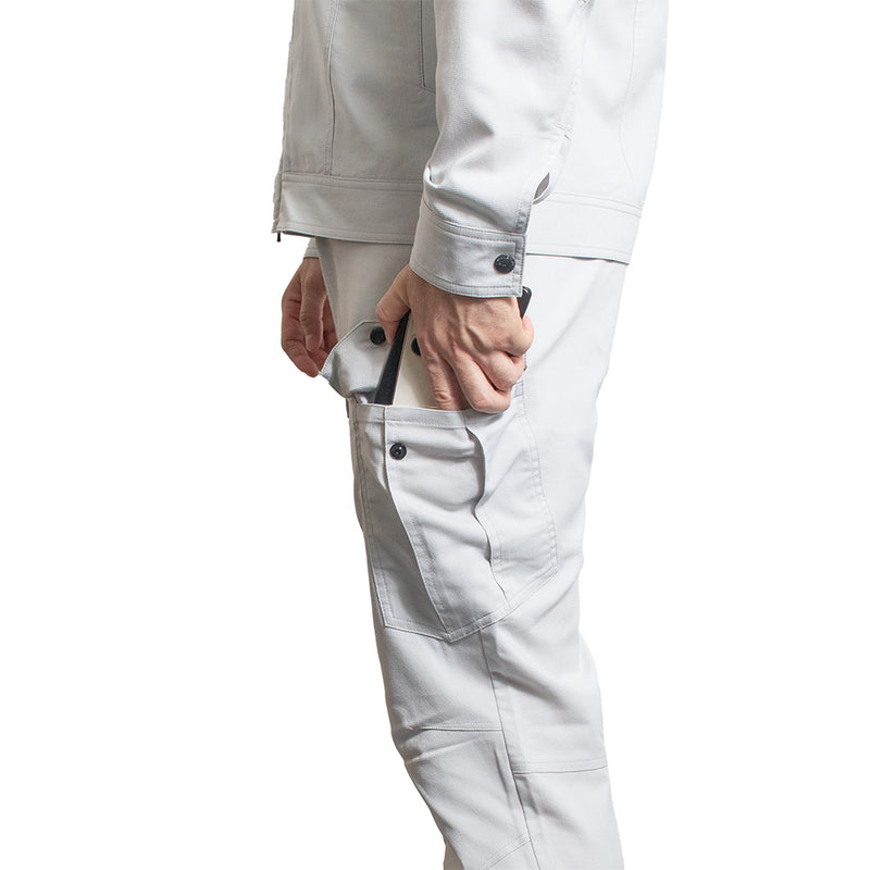 PUMA カーゴパンツ PW-4025N 春夏 ドビーストレッチ作業服 通気性 快適性 2026SS新作