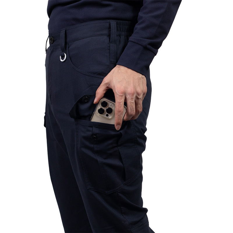 PUMA カーゴパンツ PW-4025N 春夏 ドビーストレッチ作業服 通気性 快適性 2026SS新作