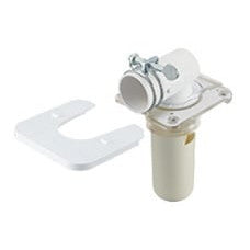 テクノテック RTS-50S スライドロック スライド式床排水トラップ 床固定部材・VUブッシュ 透明