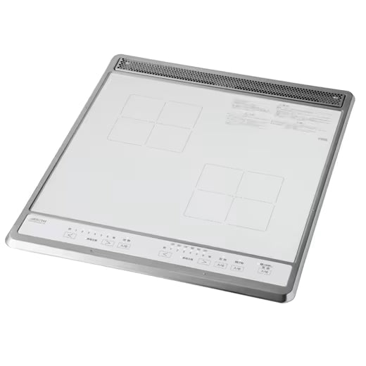 賃貸の入退去に！ IHコンロ(2口) 三化工業 SIH-B224C-W 天板操作タイプ 