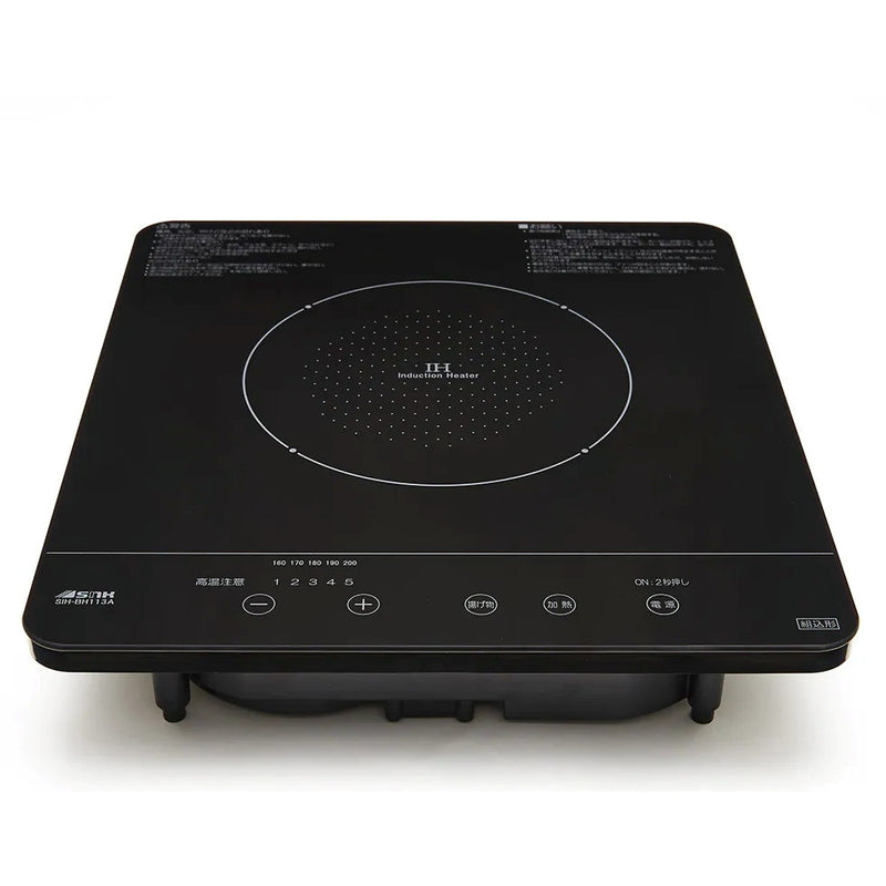 入退去シーズンの取り換えに　三化工業 SIH-BH113A IHクッキングヒーター ビルトイン1口 上面操作タイプ フルフラット 幅32cm コンパクト 単相100V (SIH-BH113Bの後継品)