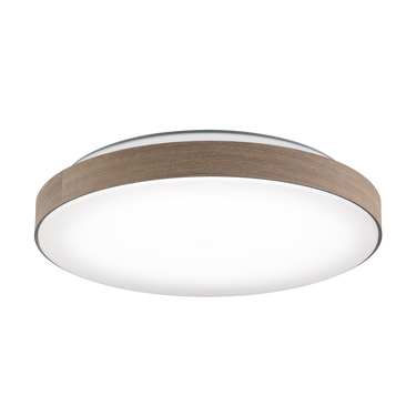 LEDシーリング　調色/調光モデル　ヴィンテージウッド　ライトブラウン色　8畳用