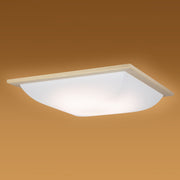 和風LEDシーリング　調色/調光モデル　木製白木枠　8畳用