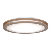 LEDシーリング　調色/調光モデル　アーバンオーク　ミディアムオーク色　12畳用