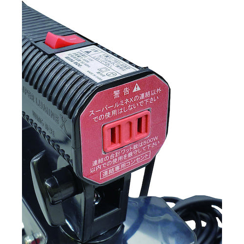 ウイングエース SLX-60CL LED電球付クリップランプ スーパールミネX 60CL
