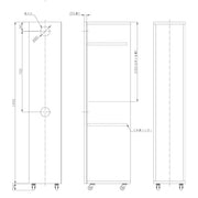 分別ダストボックス　TRASH CAN-BLACK ブラック