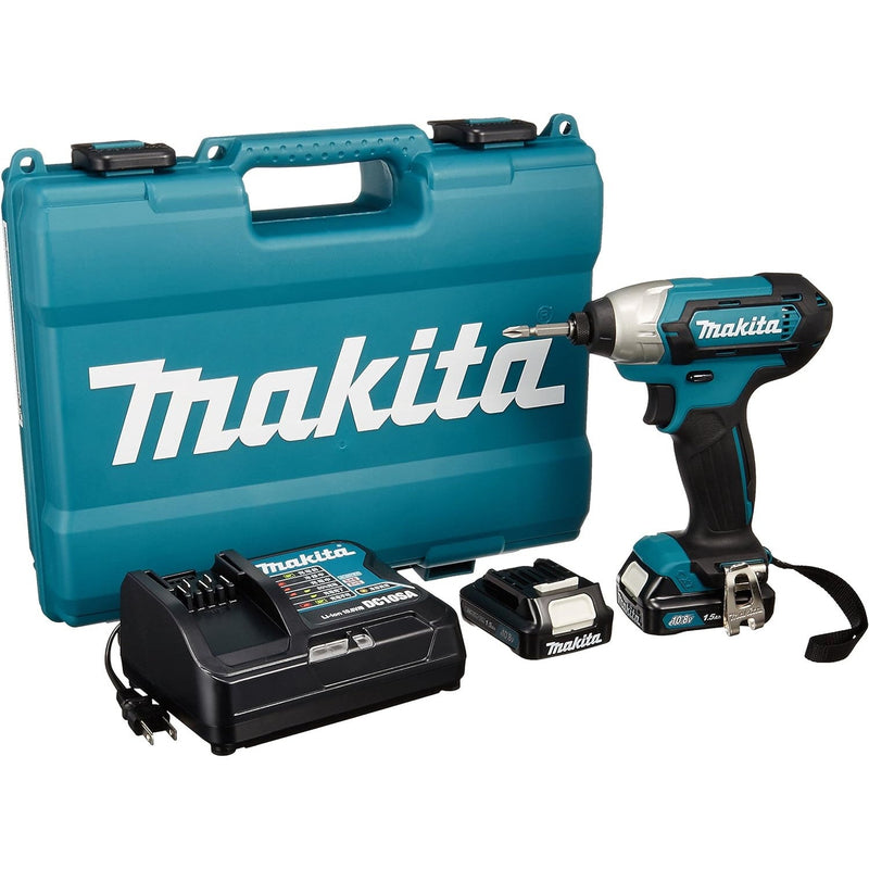 マキタ TD110DSHX 充電式インパクトドライバ (10.8V) 青 トルク110Nm 1.5Ahバッテリ・充電器付