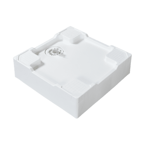 テクノテック TPR640N-W3-FN 床上配管対応防水パン 横引排水トラップ付 排水管用開口無し