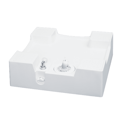 テクノテック TPRF640-W3-FN 床上配管対応 給水栓付防水パン 横引排水トラップ付