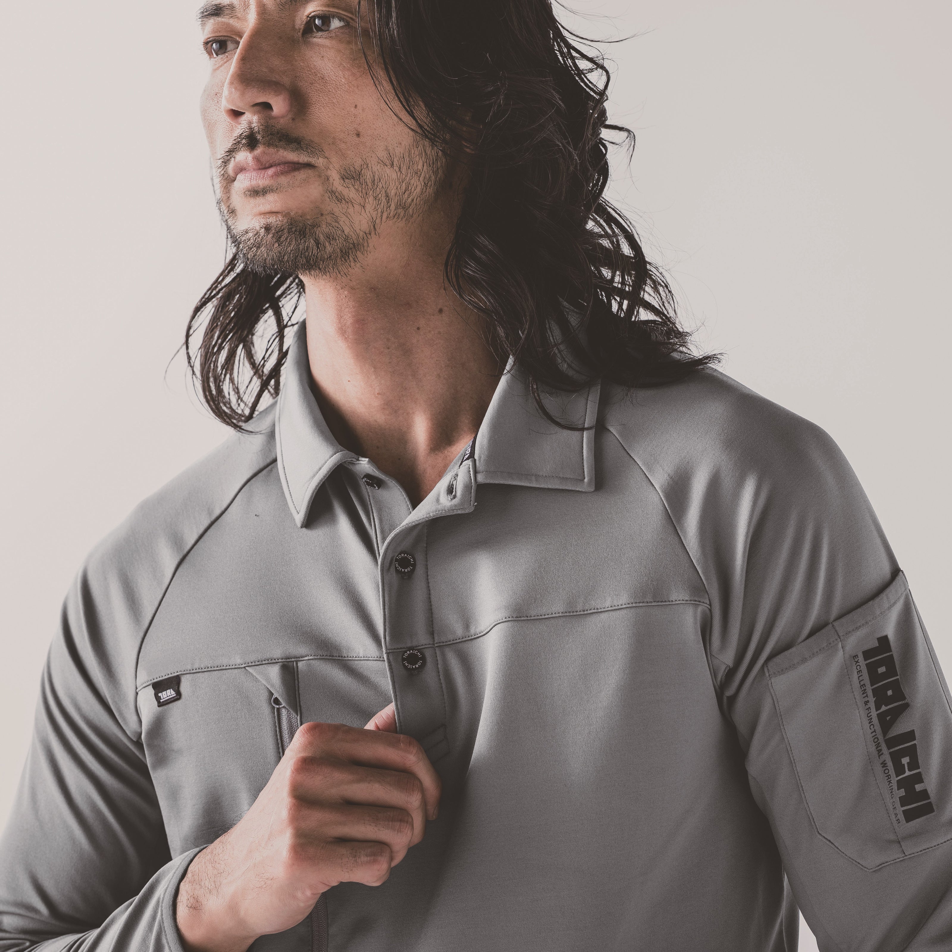 寅壱 7951-614 裏起毛、保温、制電 秋冬向け長袖ポロシャツ 2025-26AW新作