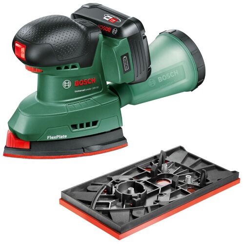 ボッシュ USAN118HSET 18Vコードレスマルチサンダー＋バッテリー充電器セット