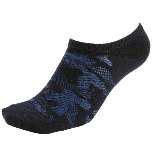 ユニワールド 1241 エアソックス 迷彩 ショート 先丸 スニーカー丈 3足組