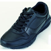 日進ゴム ハイパーV #006 先芯なしスニーカー 紐タイプ ブラック