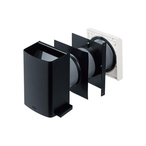 ＊給気セット(屋外フード仕様　ブラック色)