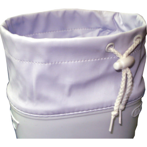 日進ゴム ハイパーV #4200 フード付衛生長靴 白