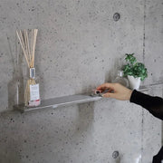 後付けできるステンレスウォールシェルフ KaBerest カベレスト　上下セット W300ｍｍ