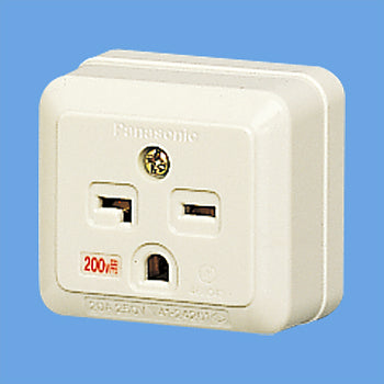 パナソニックエレクトリック WK3811 兼用接地角型コンセント