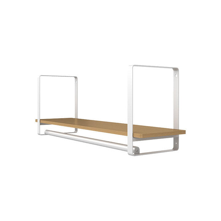 ウォールシェルフ　ホワイトxアッシュ