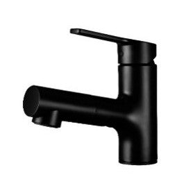 洗浄力約3.5倍！　手洗い革命　洗面用水栓　キレイスト　シングルレバー洗面混合水栓 ブラックマット