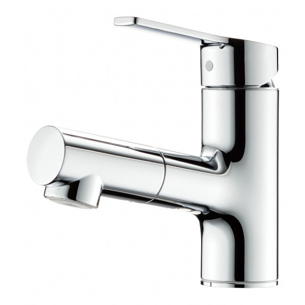 洗浄力約3.5倍！　手洗い革命　洗面用水栓　キレイスト　シングルレバー洗面混合水栓 メッキ