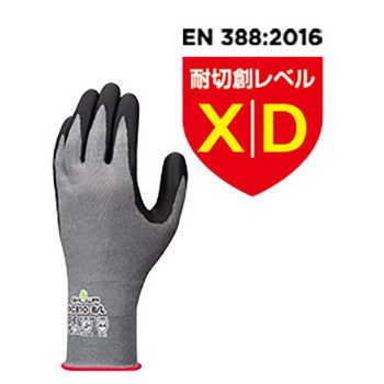 ショーワグローブ XC810 フォルテックスニトリルパーム手袋 耐切創手袋