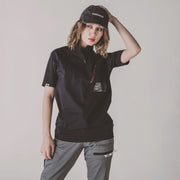 寅壱 5952-624 半袖ジップアップシャツ