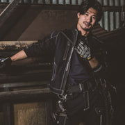 寅壱 8880-124 デニムワークジャケット 着用画