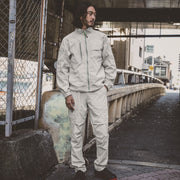 寅壱 9551-219 カーゴパンツ シルバー 着用画