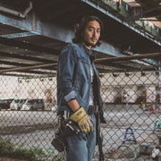 寅壱 8890-124 デニムワークジャケット 2024-25AW新作 着用画