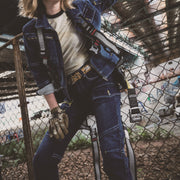 寅壱 8940-219 カーゴパンツ 着用画